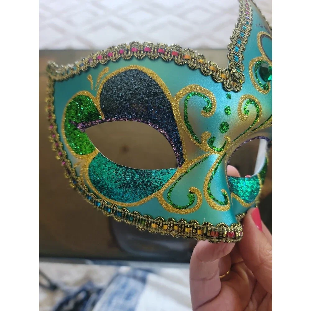 Handmade Venetian Mask From Venice Made In Italy